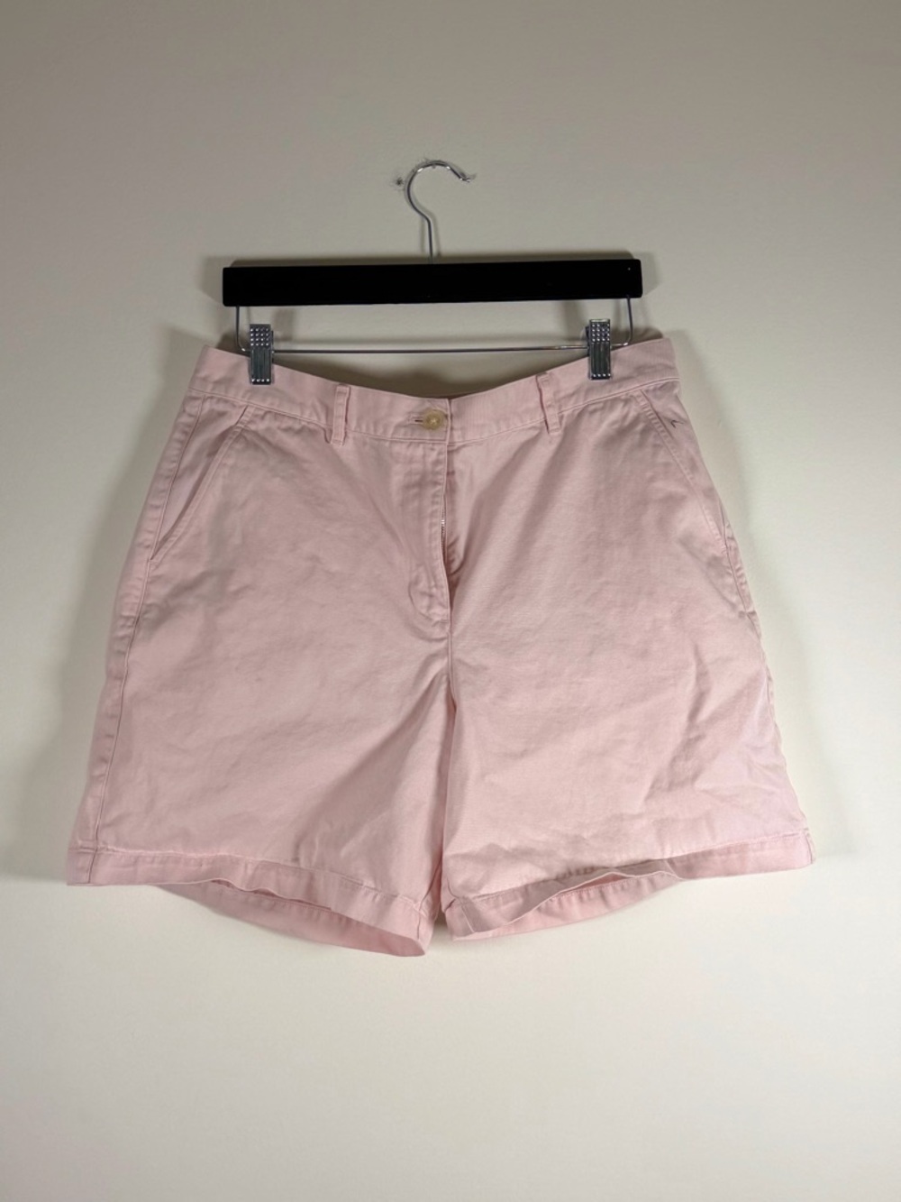 Lauren Ralph Lauren Light Pink Cotton Bermuda Shorts - FLAWED